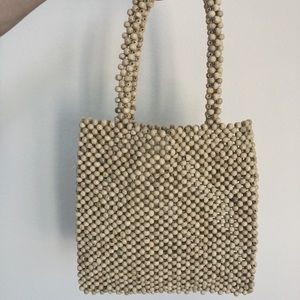 Beaded Tote Bag